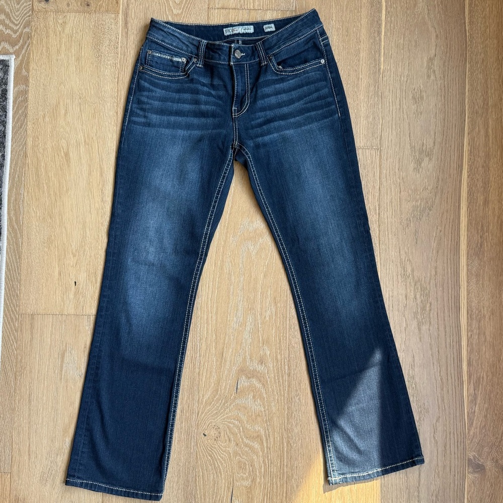 Women's BKE Denim Harper Jeans in Dark Blue 28R